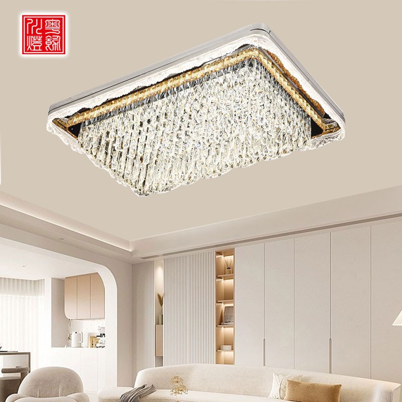 水晶平板灯